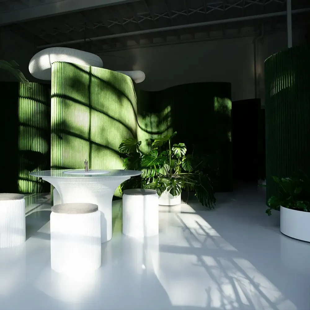 Mobilier et rangements pour bureau - softwall · textile vert forêt - MOLO