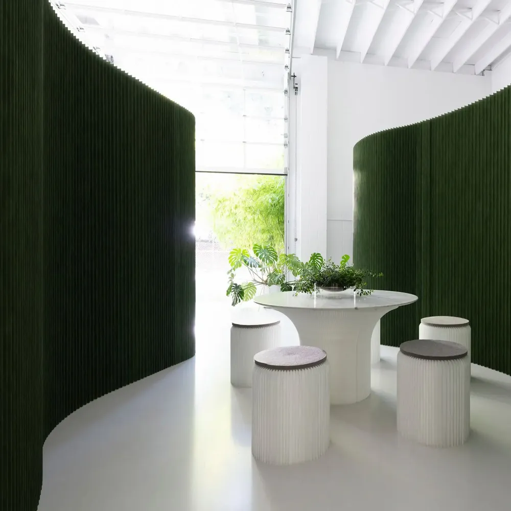 Mobilier et rangements pour bureau - softwall · textile vert forêt - MOLO