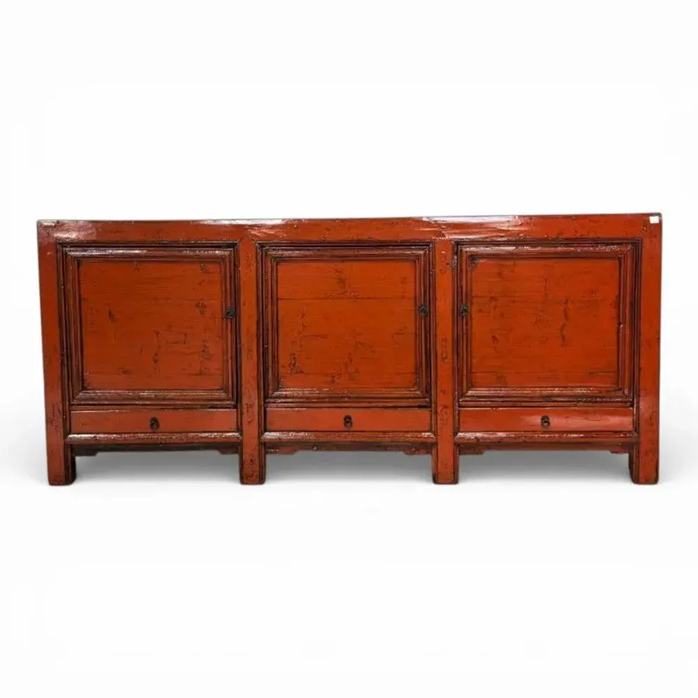 Sideboards - Old and unique lacquered sideboard - PAGODA INTERNATIONAL