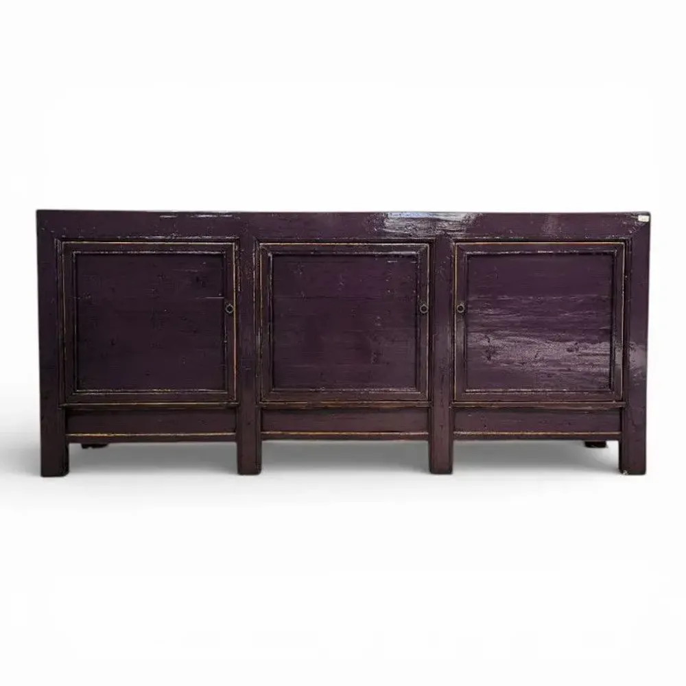 Sideboards - Old and unique lacquered sideboard - PAGODA INTERNATIONAL