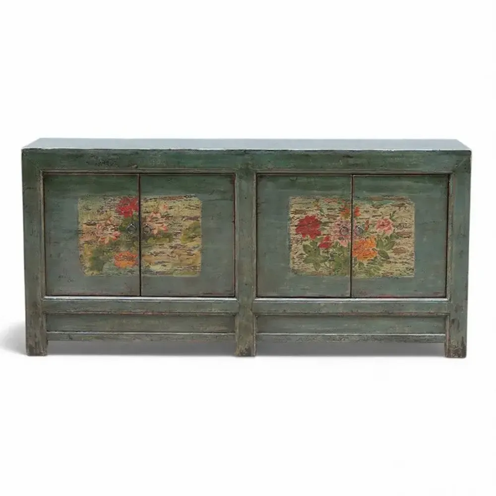 Sideboards - Old and unique lacquered sideboard - PAGODA INTERNATIONAL