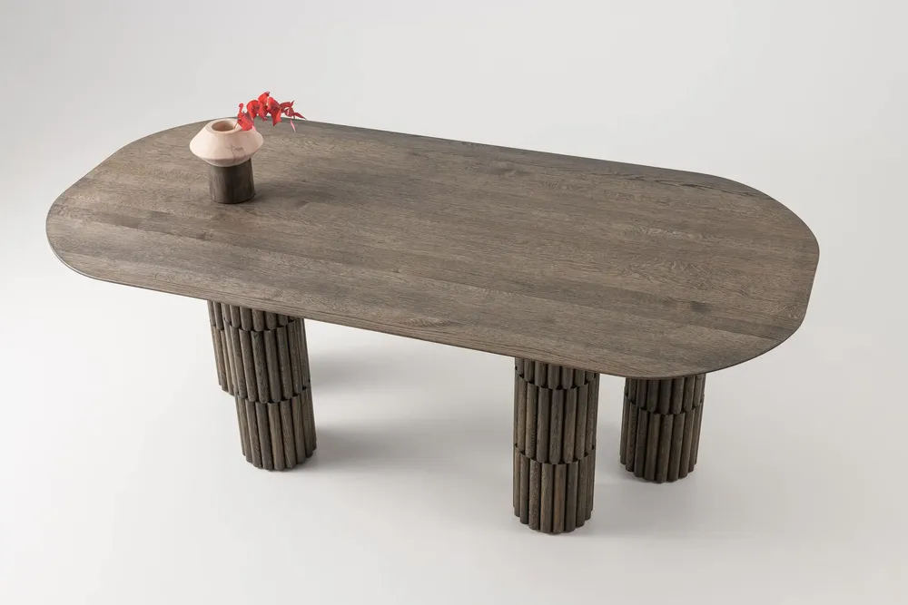 Dining Tables - EON | Sculptural Wooden Dining Table - TIVOLI