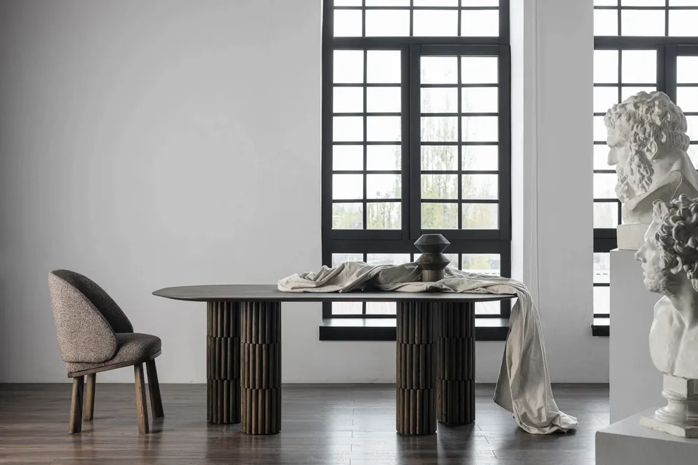 Dining Tables - EON | Sculptural Wooden Dining Table - TIVOLI