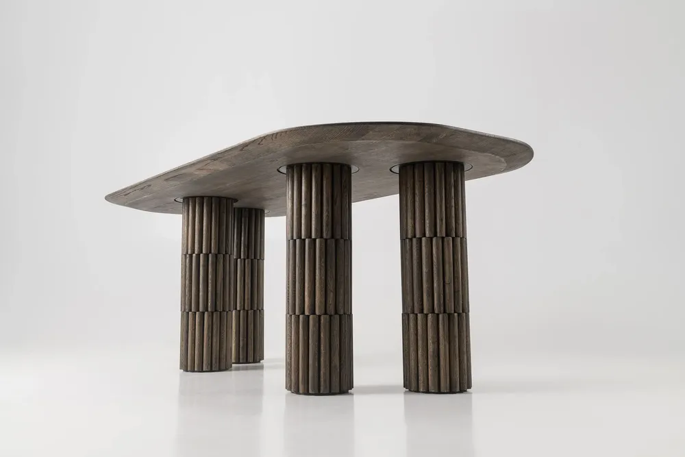 Dining Tables - EON | Sculptural Wooden Dining Table - TIVOLI