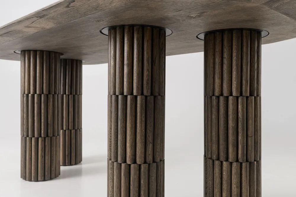 Dining Tables - EON | Sculptural Wooden Dining Table - TIVOLI