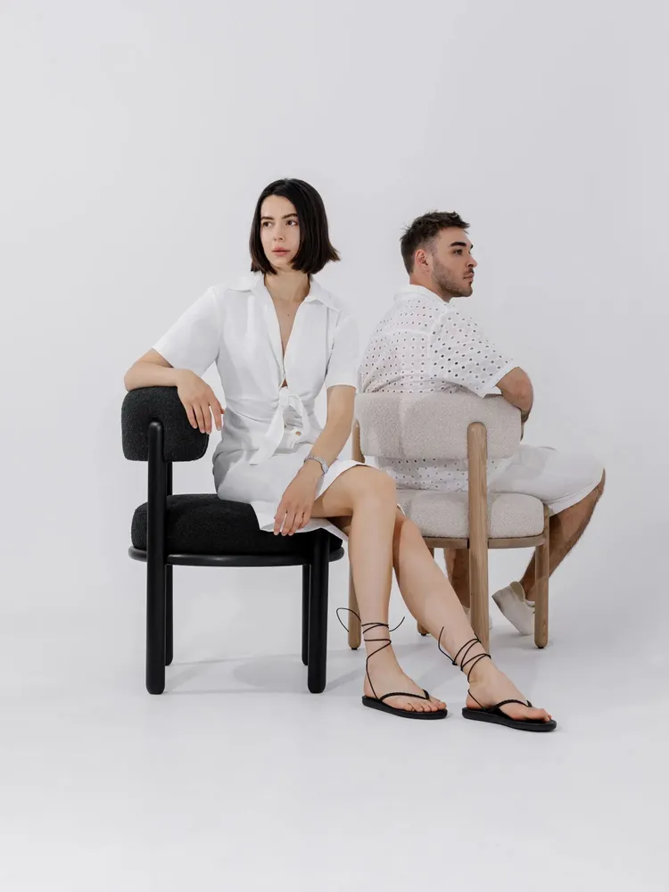 Chairs for hospitalities & contracts - STRIHA | Award-Winning Sculptural Oak Chair - TIVOLI