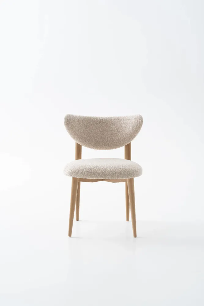Chairs for hospitalities & contracts - MOON | Sculptural Crescent Dining Chair - TIVOLI