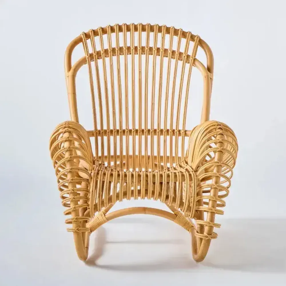 Fauteuils - Fauteuil en rotin BOUCLE - KOK MAISON