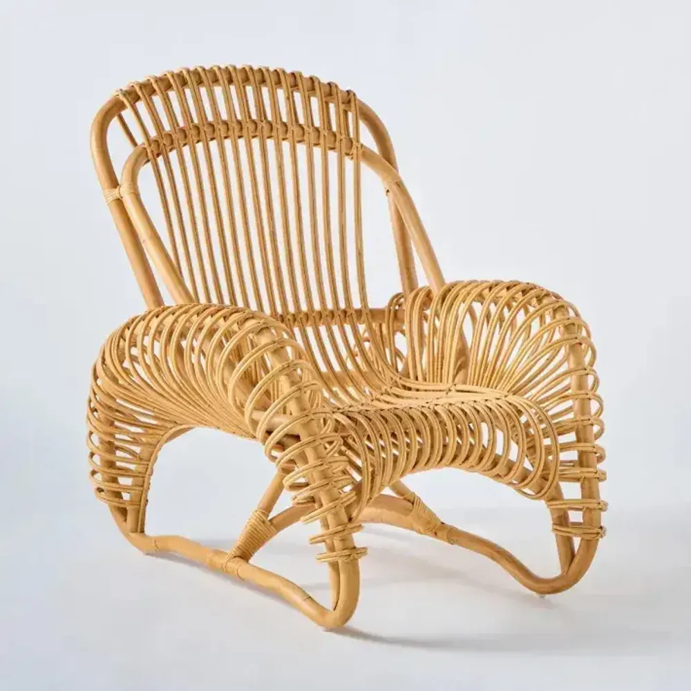 Fauteuils - Fauteuil en rotin BOUCLE - KOK MAISON