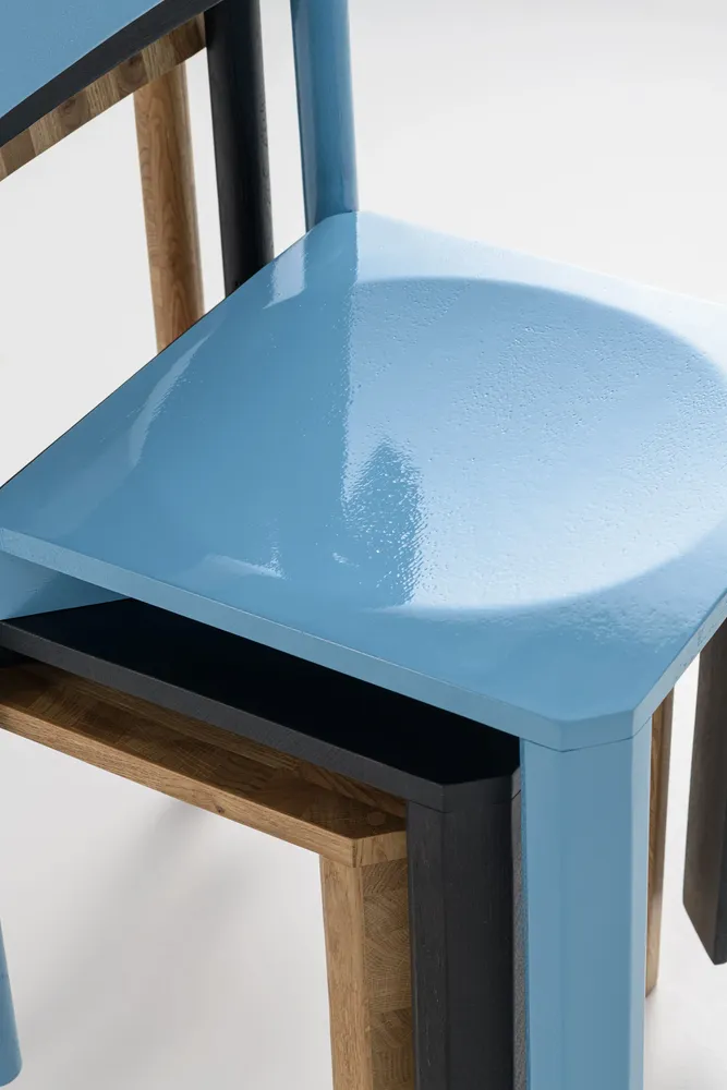 Chairs for hospitalities & contracts - POINT | Geometric Sustainable Chair - TIVOLI