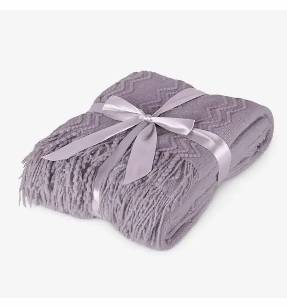 Plaids - Plaid Marilyn, 130x170 cm, violet - DILIOS