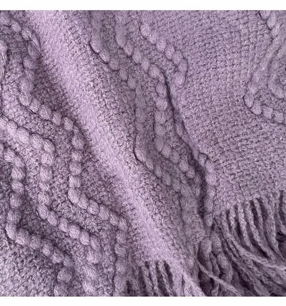 Plaids - Plaid Marilyn, 130x170 cm, violet - DILIOS