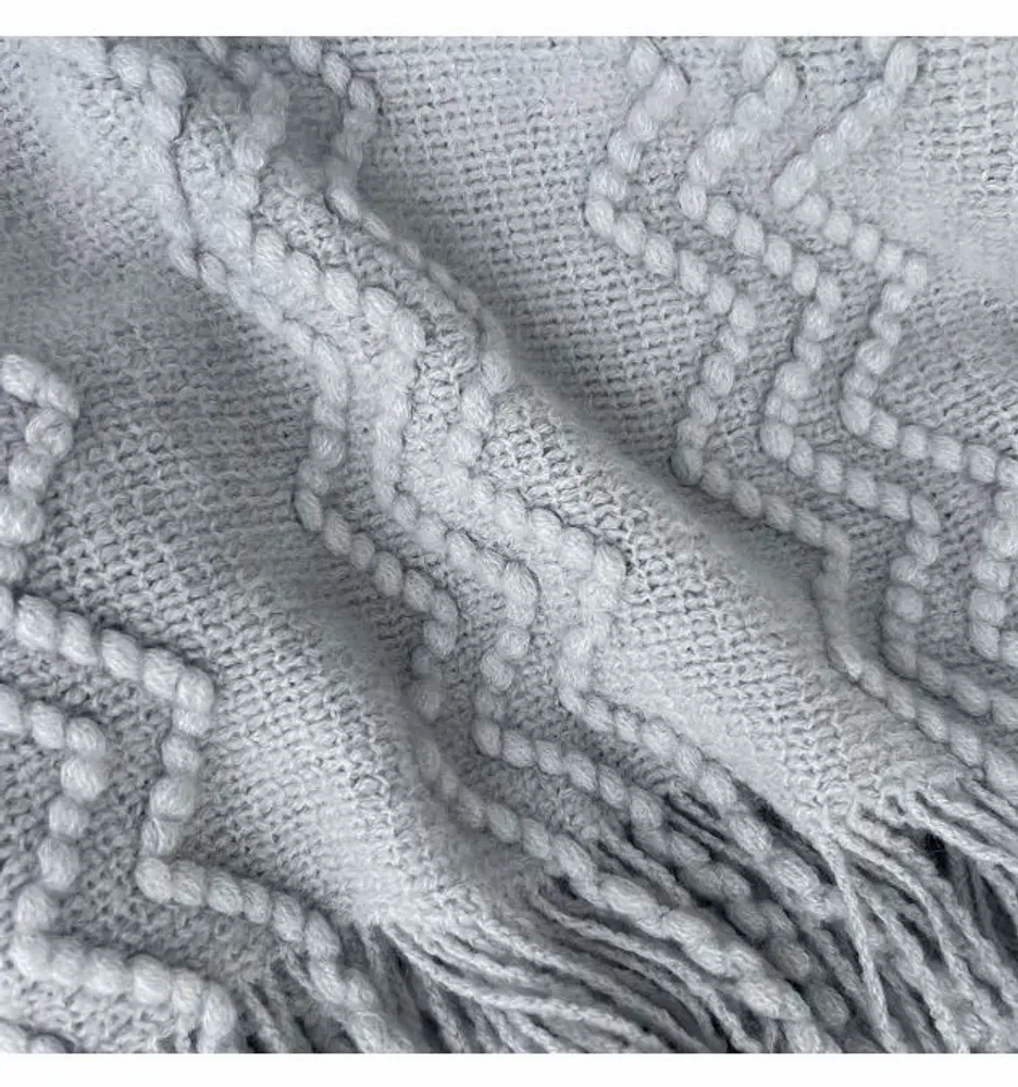 Throw blankets - Blanket Marilyn ,130x170cm,grey - DILIOS