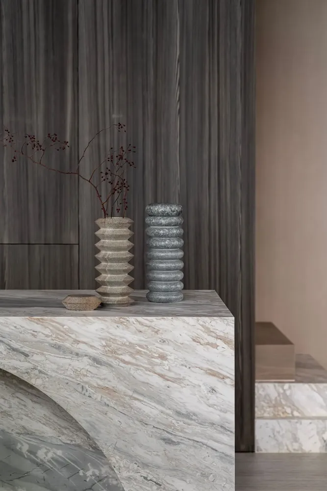 Design objects - Torre Vase 01, 02, 04 - Soapstone - GARDECO OBJECTS