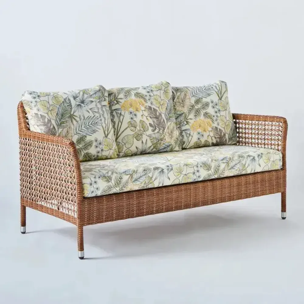 Armchairs - ANTIBES LATERITE 2 seater sofa - KOK MAISON