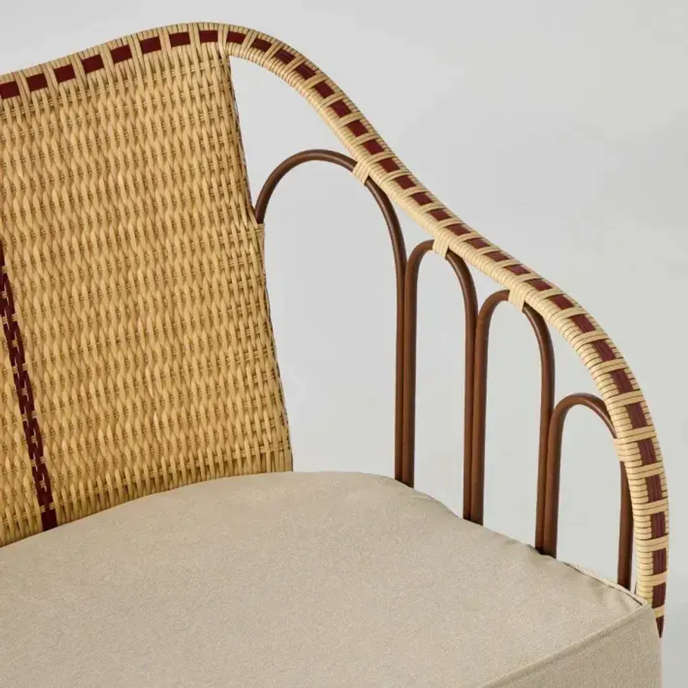 Sofas - BELLE EPOQUE 2-seater resin sofa - KOK MAISON