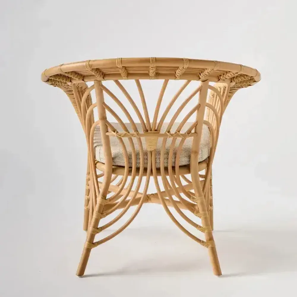 Armchairs - SHANGHAI rattan armchair - KOK MAISON