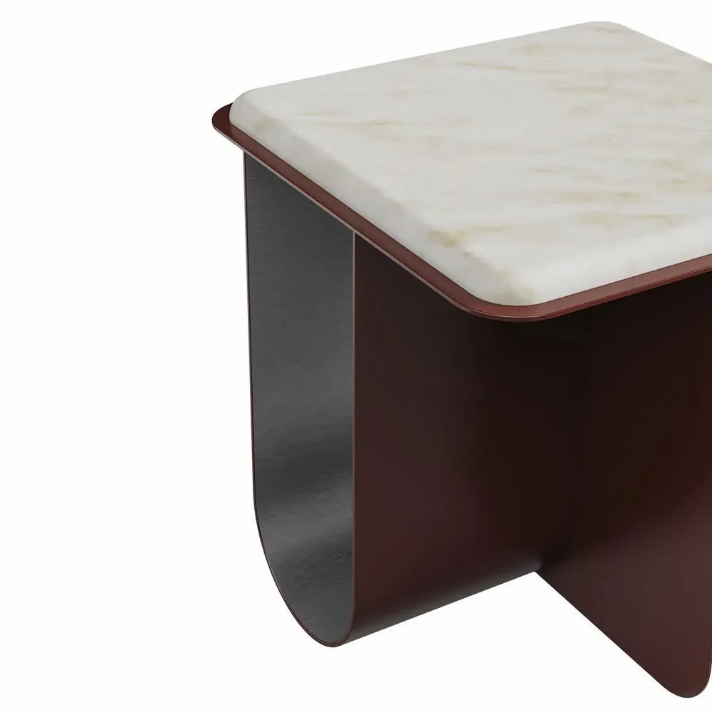 Autres tables  - Table d'appoint Bowery fabriquée à la main au Portugal par Porus Studi - PORUS STUDIO