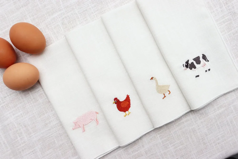 Linge de table textile - Serviette en lin | FATTORIA - GIARDINO SEGRETO