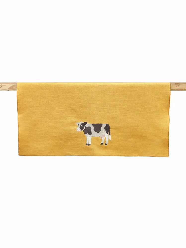 Linge de table textile - Chemin de table en lin | FATTORIA - GIARDINO SEGRETO