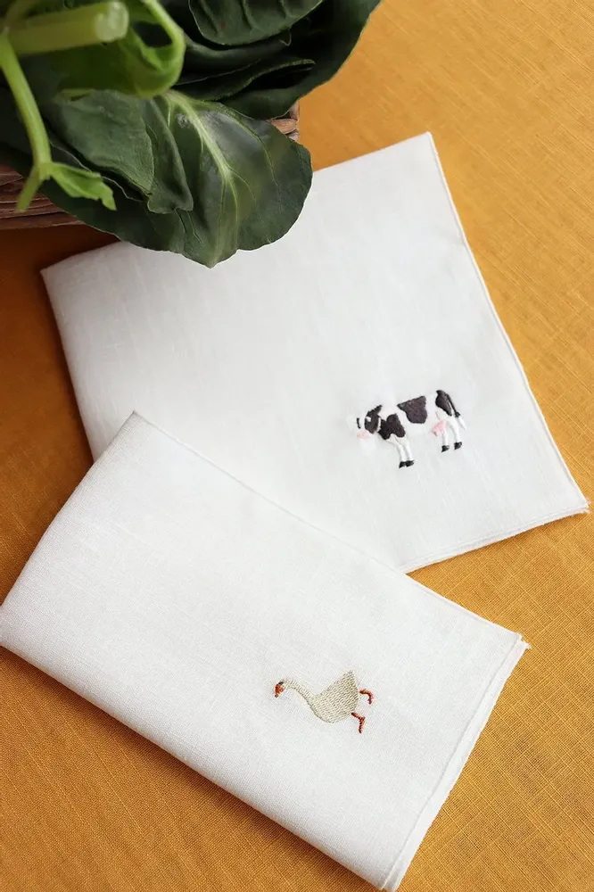 Linge de table textile - Chemin de table en lin | FATTORIA - GIARDINO SEGRETO