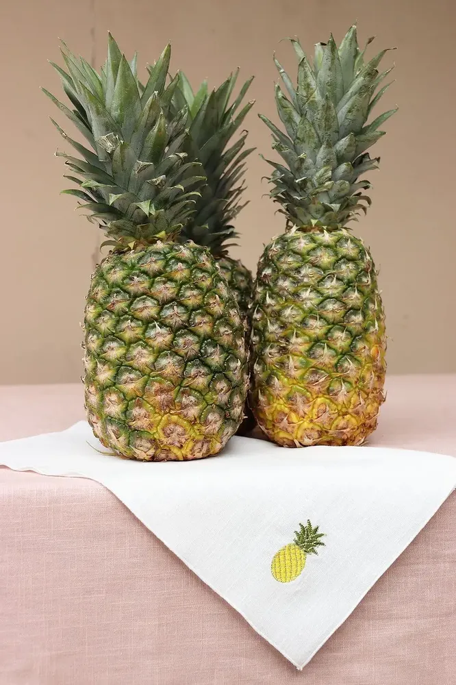 Linge de table textile - Nappe en lin | FRUTTA - GIARDINO SEGRETO