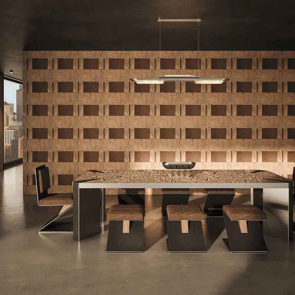 Dining Tables - Vermilion Dining Table Handmade in Portugal By Porus Studio - PORUS STUDIO