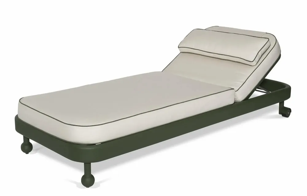 Deck chairs - Single sunbed - FJAKA FURNITURE