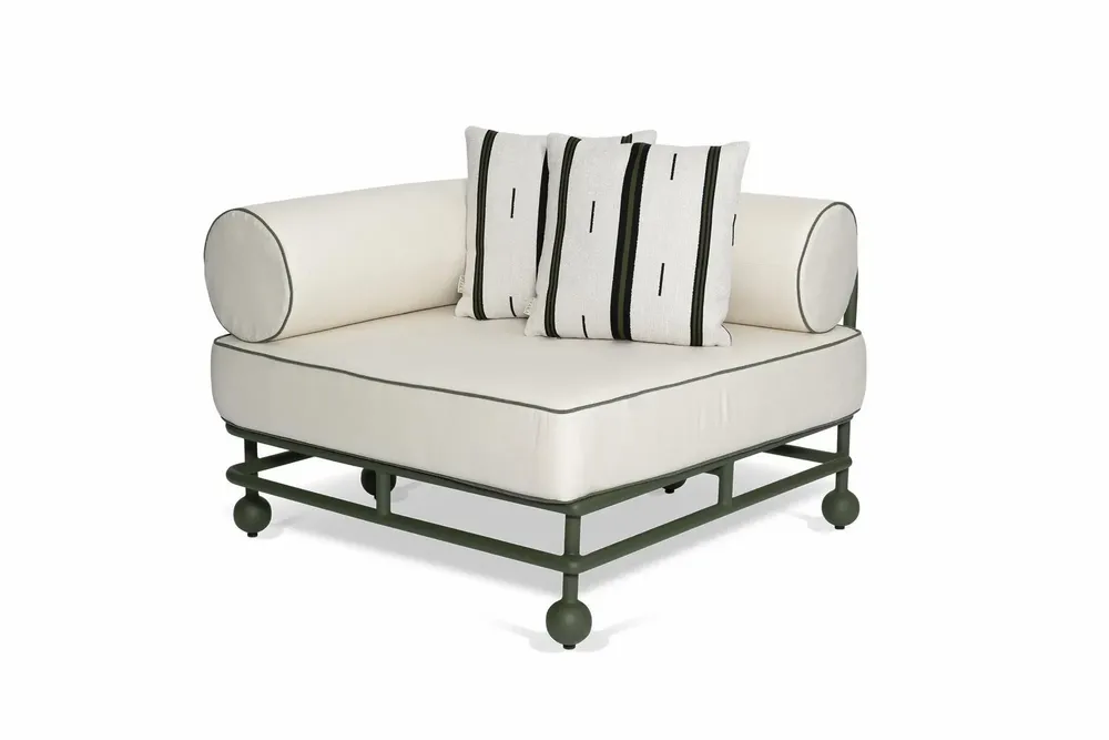 Canapés de jardin - Canapé modulaire Lento côté gauche - FJAKA FURNITURE