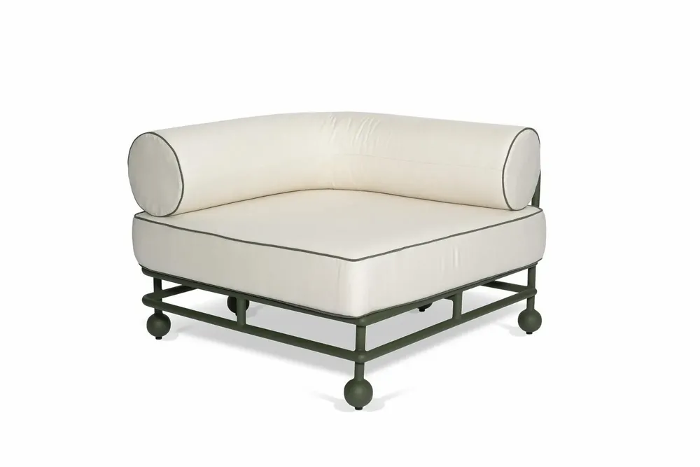 Canapés de jardin - Canapé modulaire Lento côté gauche - FJAKA FURNITURE