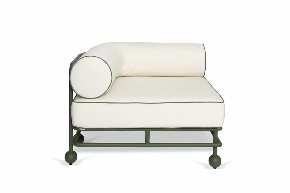 Canapés de jardin - Canapé modulaire Lento côté gauche - FJAKA FURNITURE