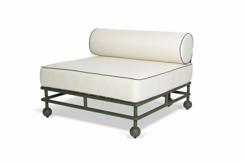 Lawn sofas   - Lento middle modular sofa - FJAKA FURNITURE