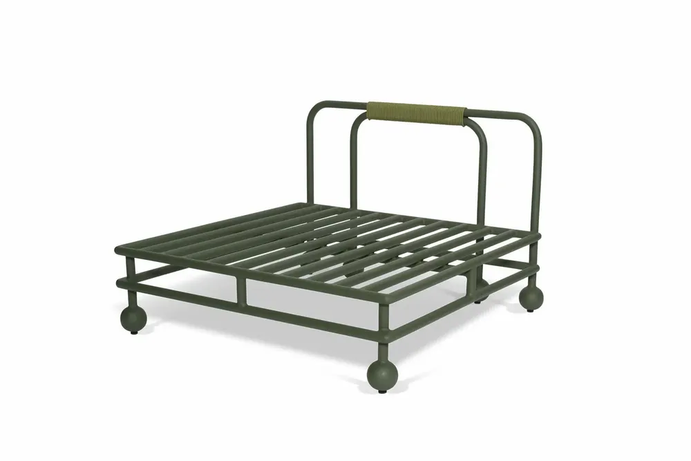 Lawn sofas   - Lento middle modular sofa - FJAKA FURNITURE