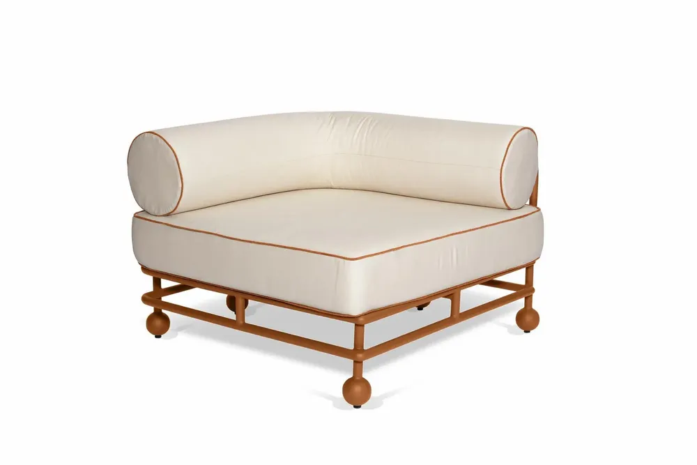 Canapés de jardin - Canapé modulaire Lento côté gauche - FJAKA FURNITURE