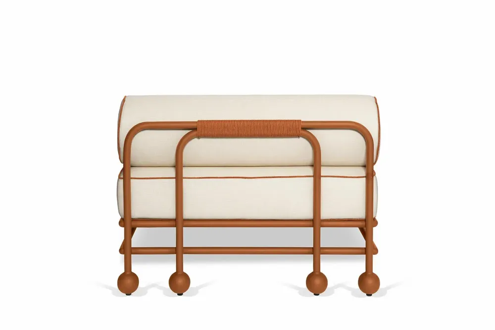 Lawn sofas   - Lento middle modular sofa - FJAKA FURNITURE