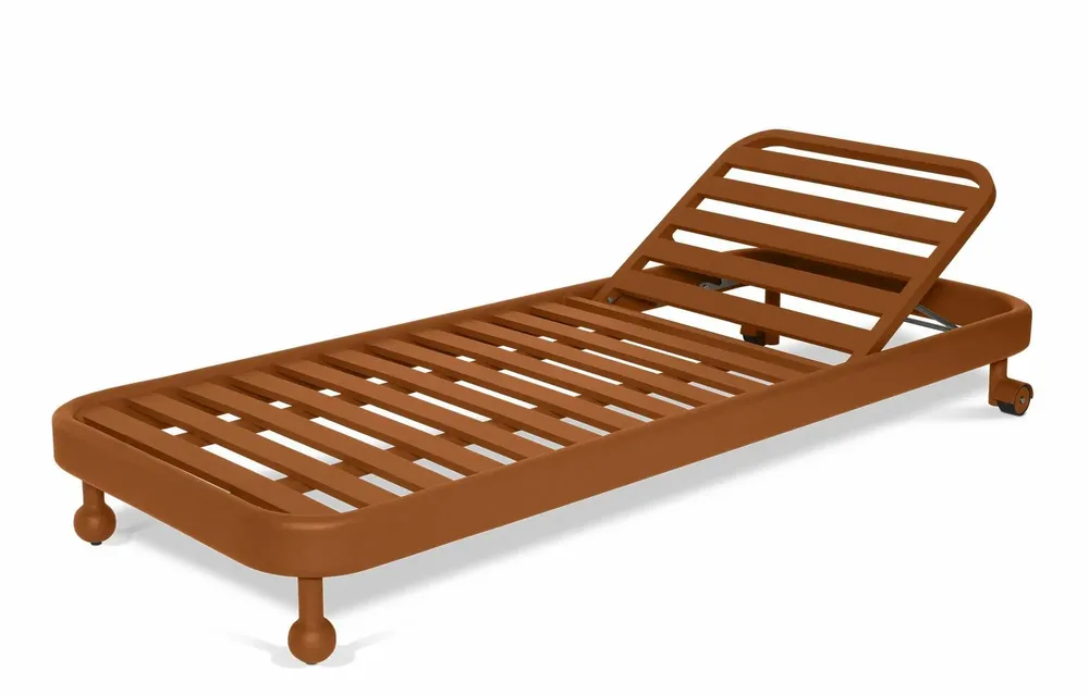 Deck chairs - Single sunbed - FJAKA FURNITURE