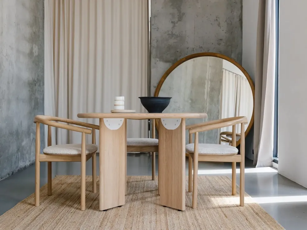 Tables for hotels - CALM | Square Oak Dining Table - TIVOLI