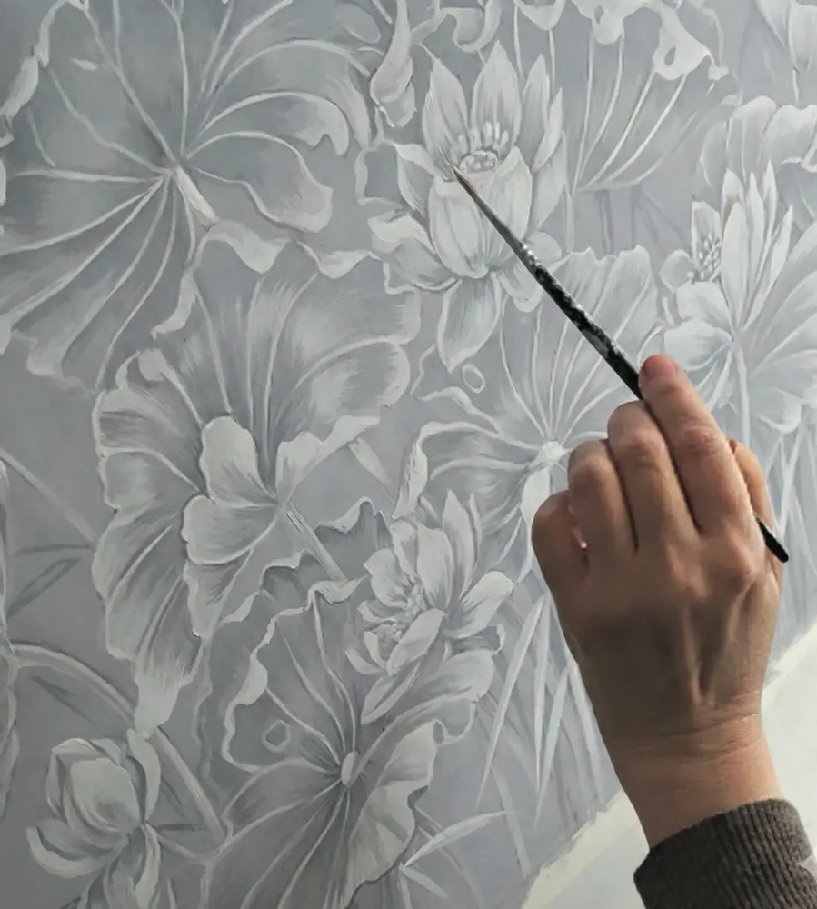 Autres décorations murales - Papiers peints sur mesure de la collection Premiere - GALERIE SANA MOREAU