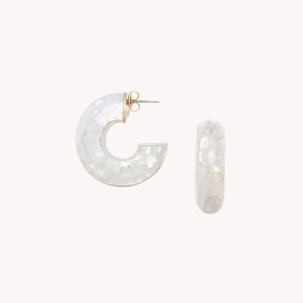 Jewelry - Cracking creoles earrings - Okawa - NATURE BIJOUX