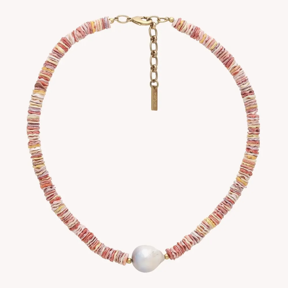 Bijoux - Collier perle baroque - Spiaggia Rosa - NATURE BIJOUX
