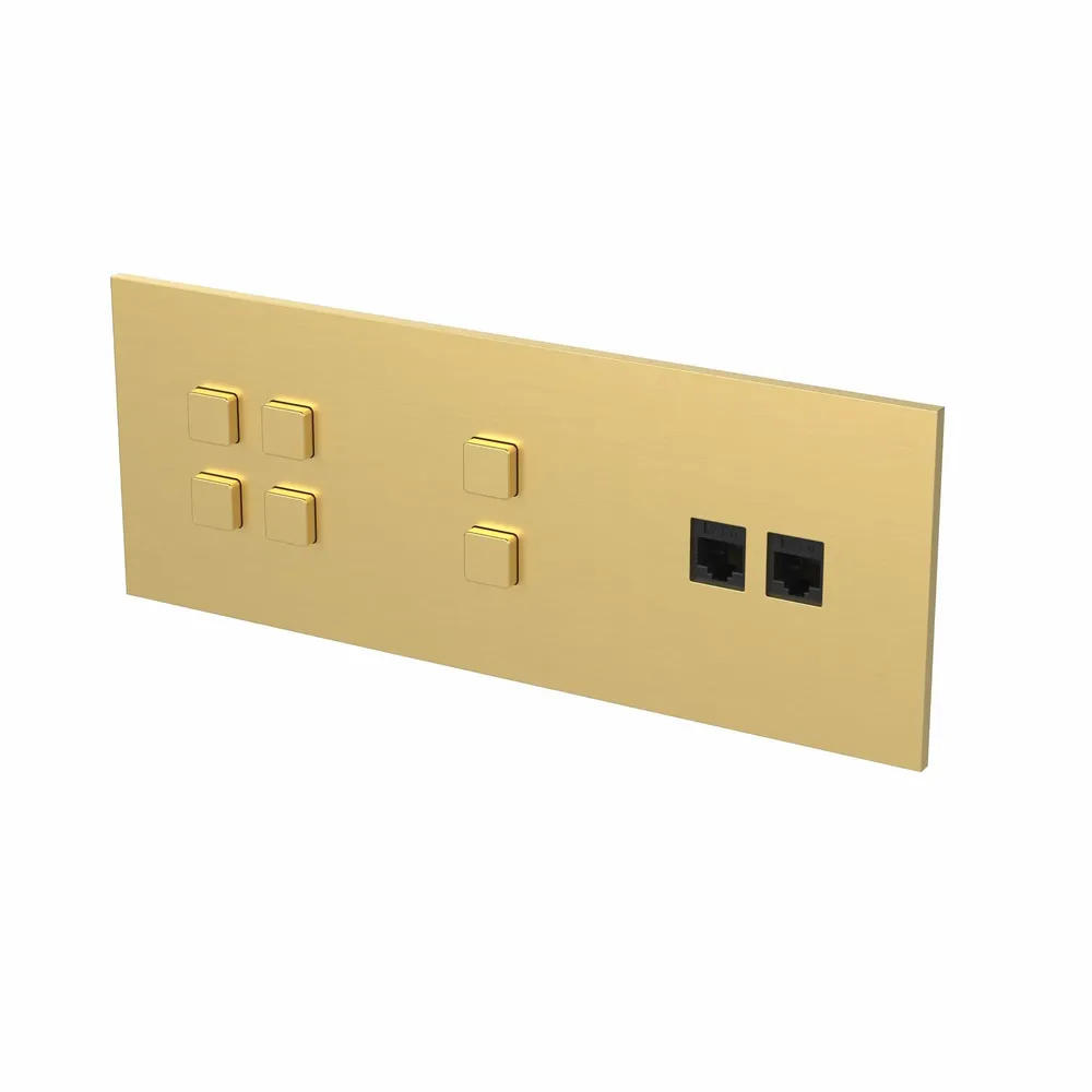 Recessed lighting - LIGHT AND BUTTON | SQUARE BUTTON - FEDE