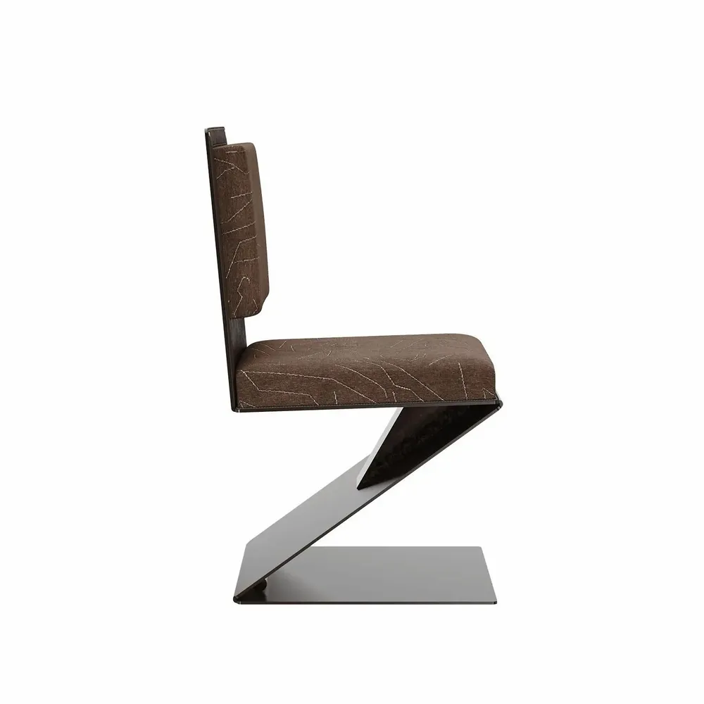 Chaises - Chaise de salle à manger Lombard fabriquée à la main au Portugal par P - PORUS STUDIO