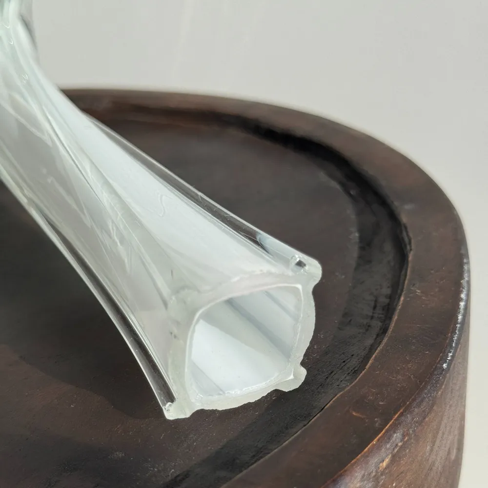 Vases - White soliflora glass vase - OFFICE OBJETS