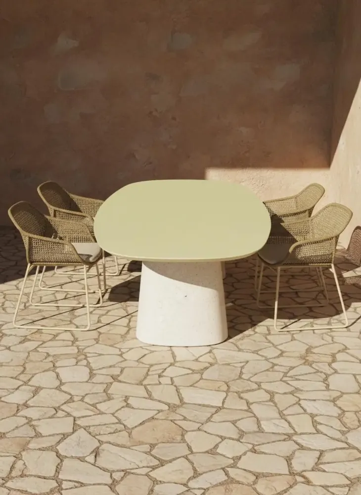 Lawn tables - Belugia table 220 cm - EMPREINTE DU TEMPS