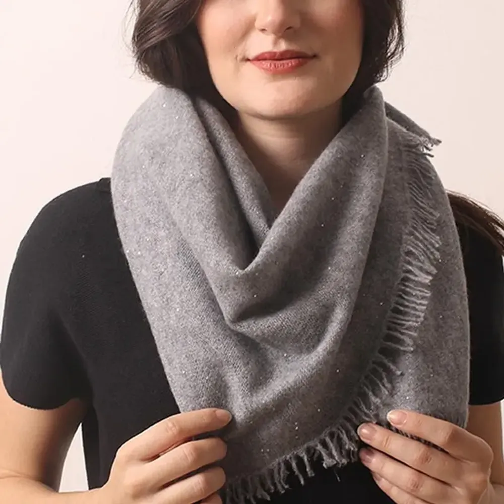 Scarves - Diamond Yarn Cashmere Scarf - PASHMA