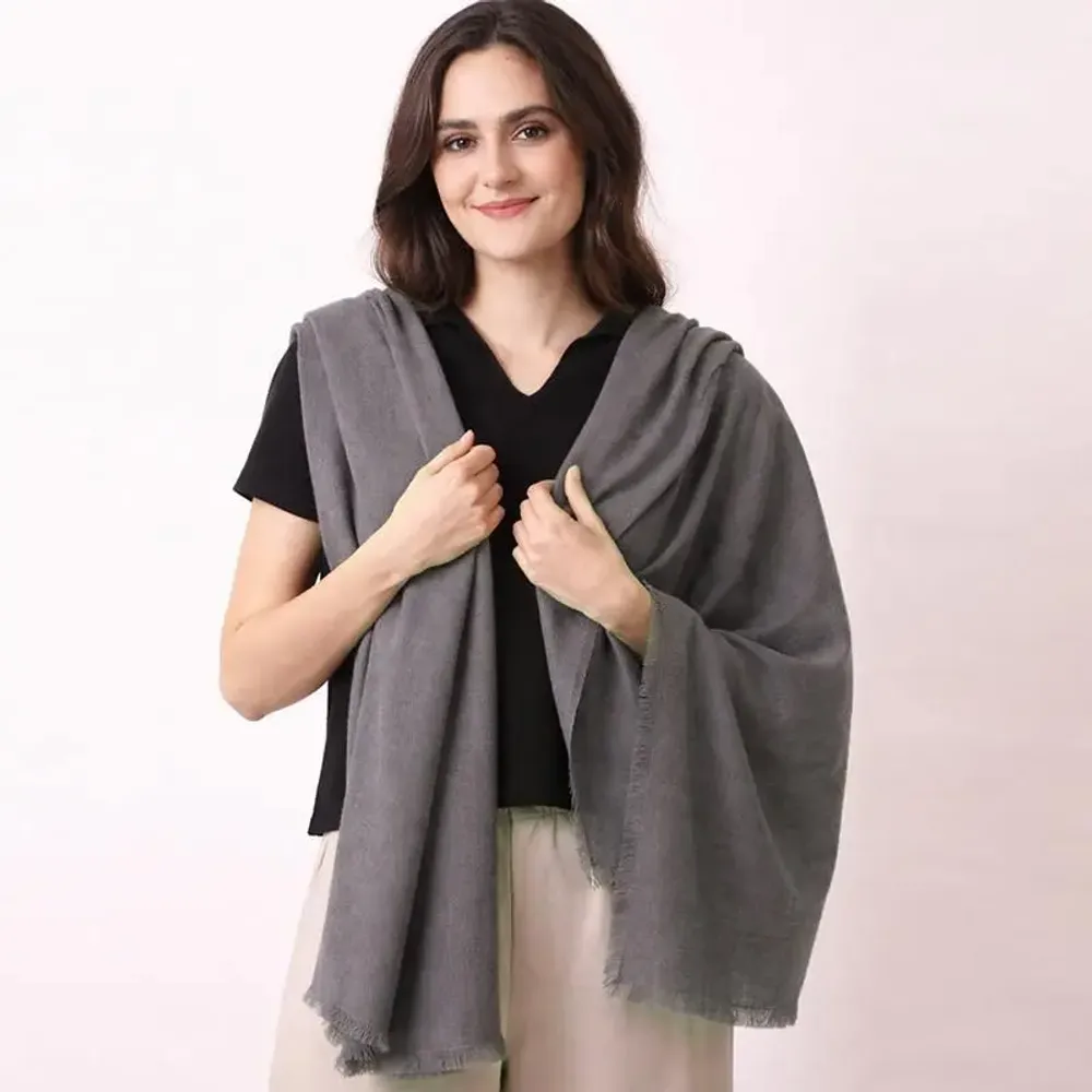 Foulards et écharpes - Écharpe feutrée en pur cachemire - PASHMA