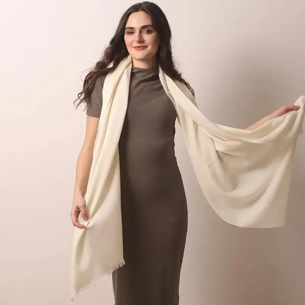 Foulards et écharpes - Écharpe feutrée en pur cachemire - PASHMA