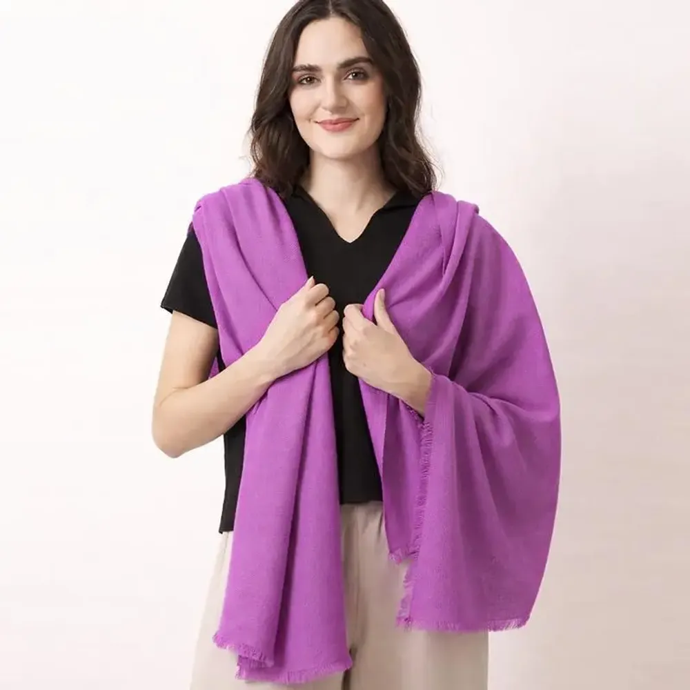 Foulards et écharpes - Écharpe feutrée en pur cachemire - PASHMA