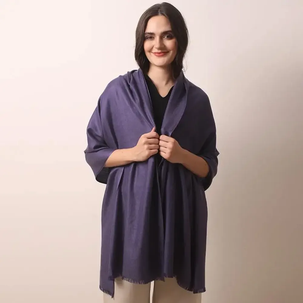 Foulards et écharpes - Écharpe légère en sergé de soie et de cachemire - PASHMA