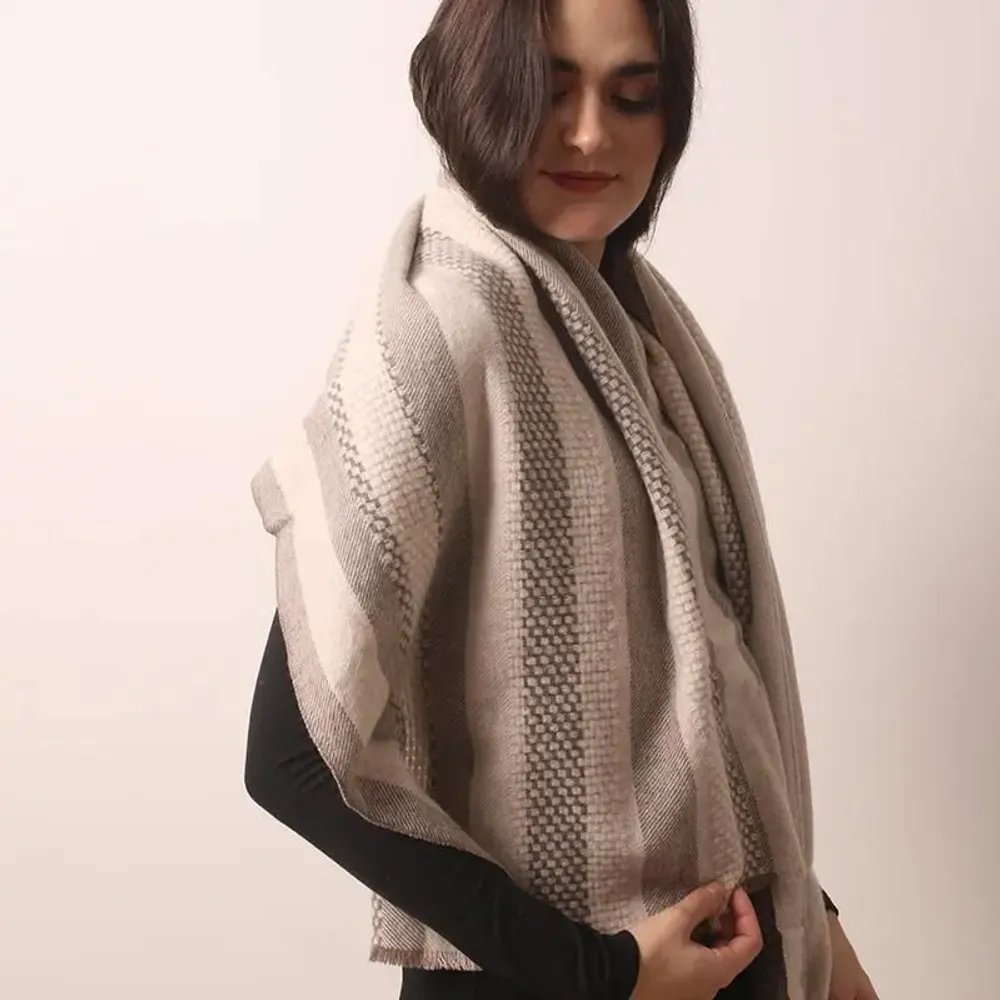 Foulards et écharpes - Écharpe tissée en cachemire - PASHMA